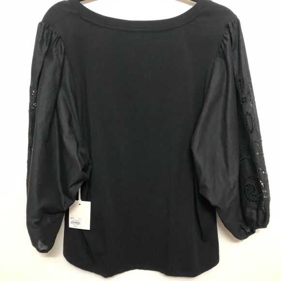 LC Lauren Conrad Black Blouse - Picture 8 of 10